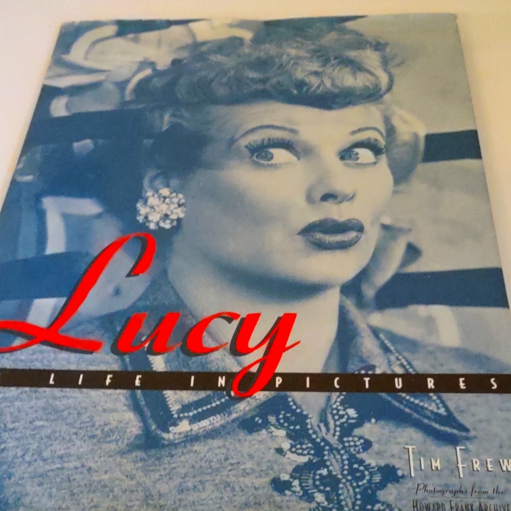 1996 HARDCOVER BOOK LUCY A LIFE IN PICTURES.